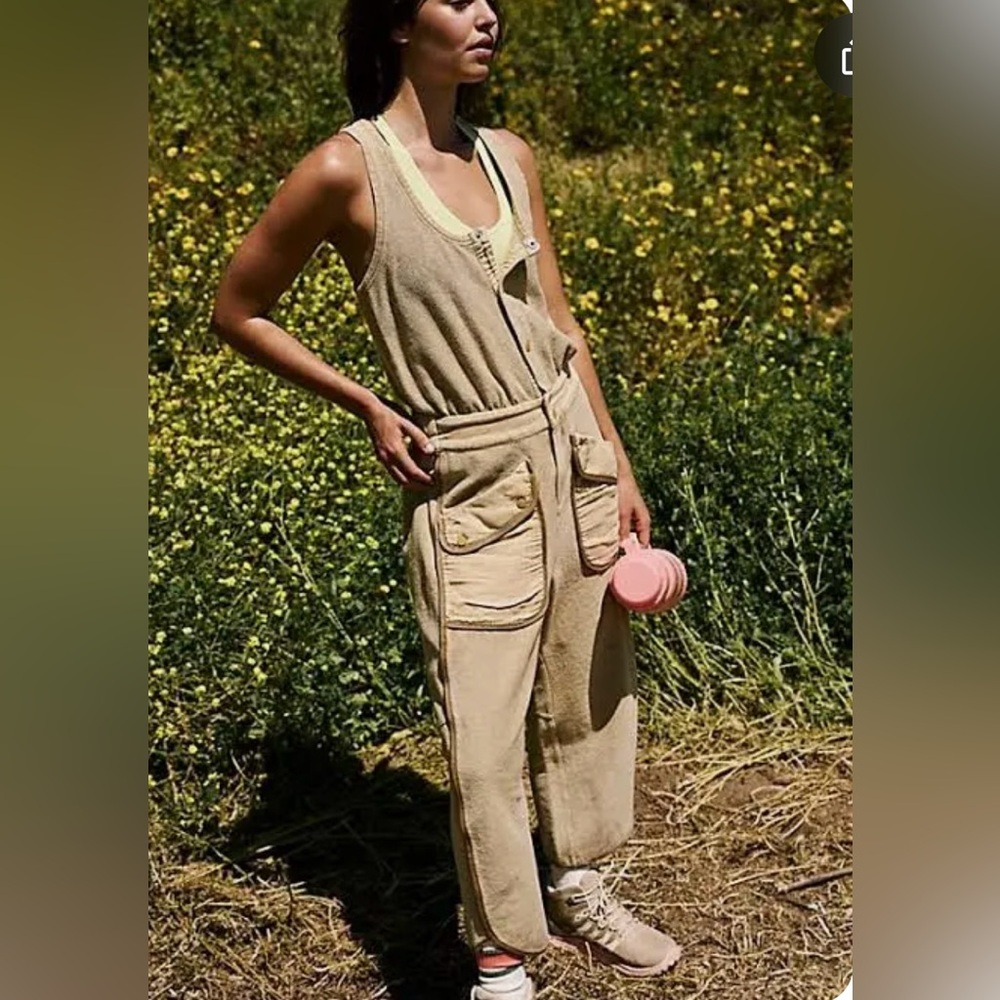 NWT Free people movement Timko Onesie